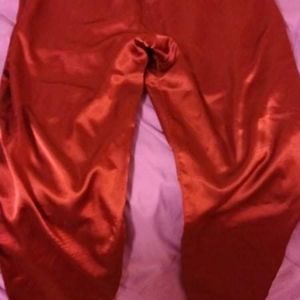 Disco red PJ pants